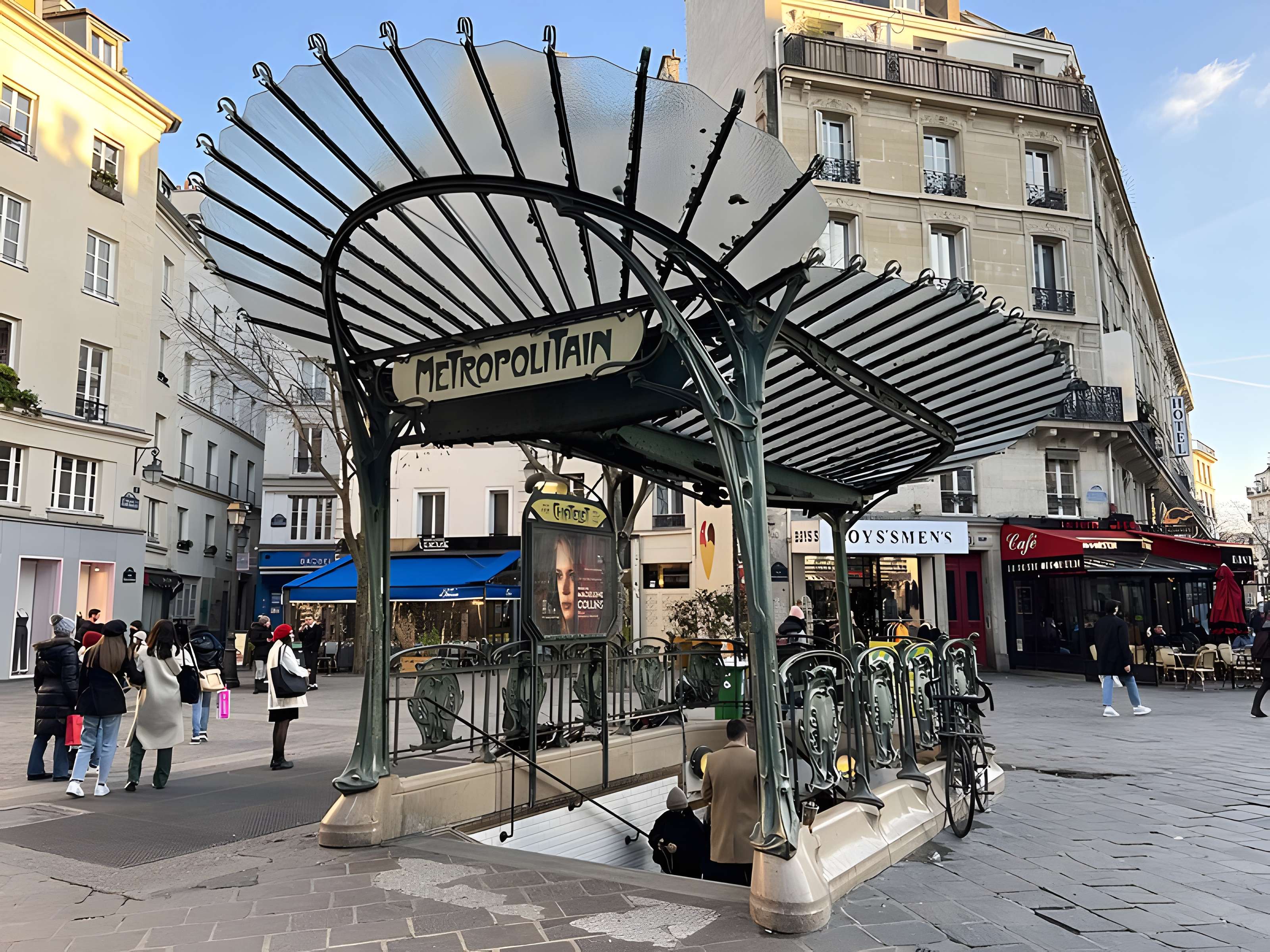 Édicule Guimard de la station Châtelet - Paris 1er
