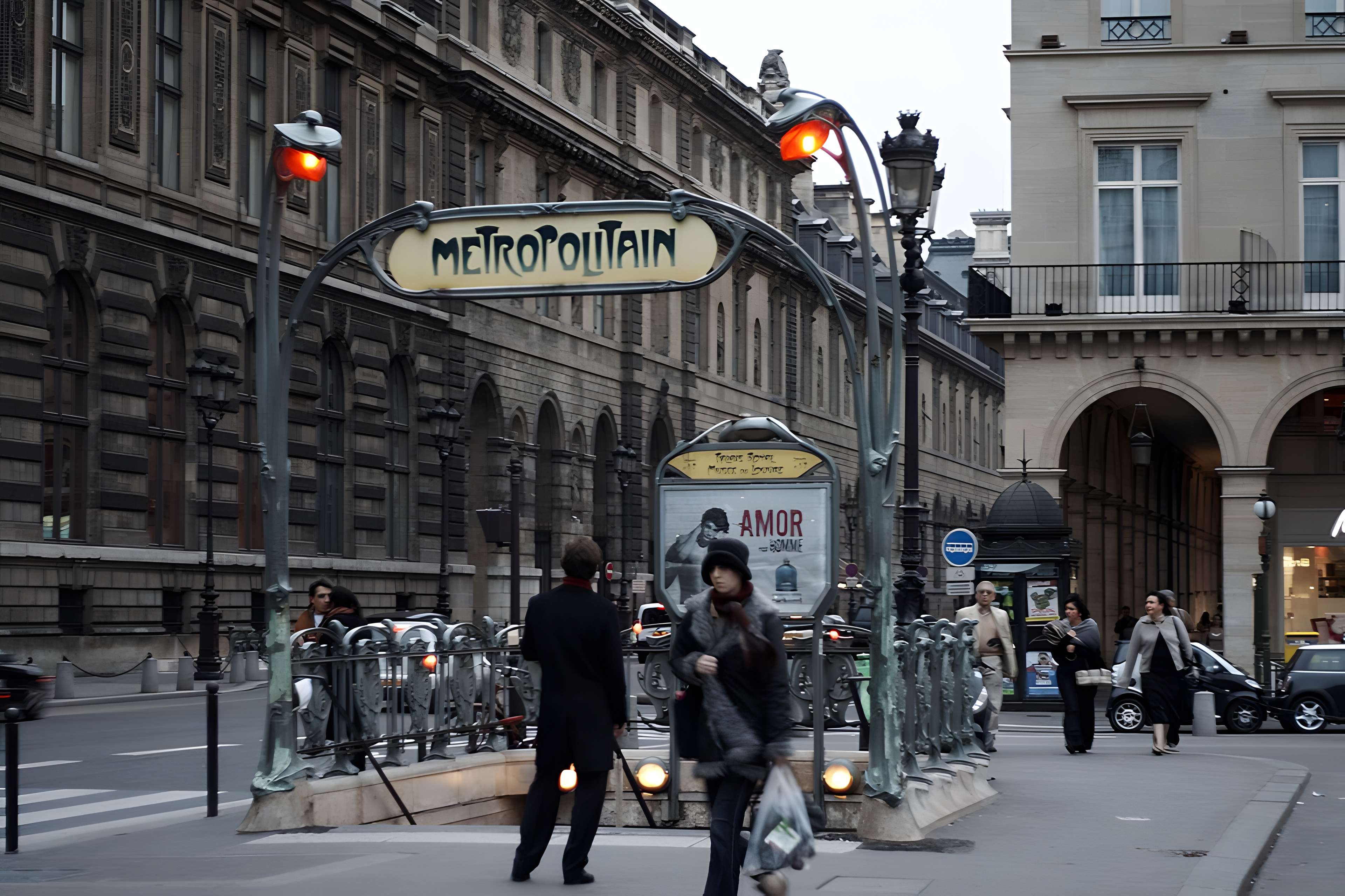Édicule Guimard de la station Châtelet - Paris 1er