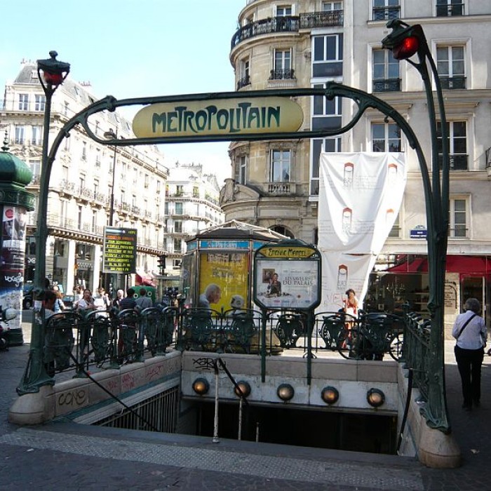 Photo de Édicule Guimard de la station Étienne-Marcel - Paris 1er