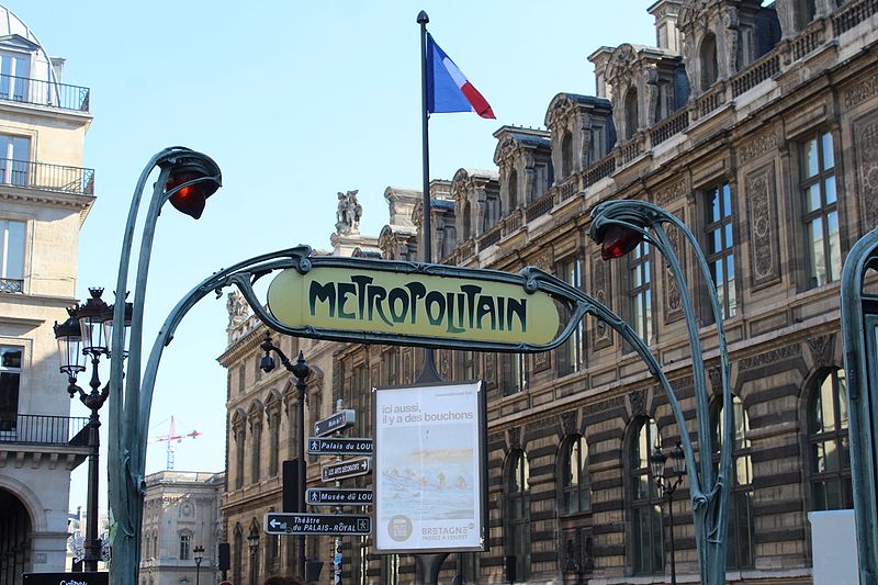 Édicule Guimard de la station Palais-Royal - Paris 1er