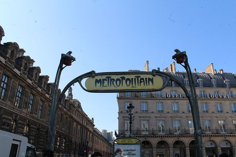 Édicule Guimard de la station Palais-Royal - Paris 1er