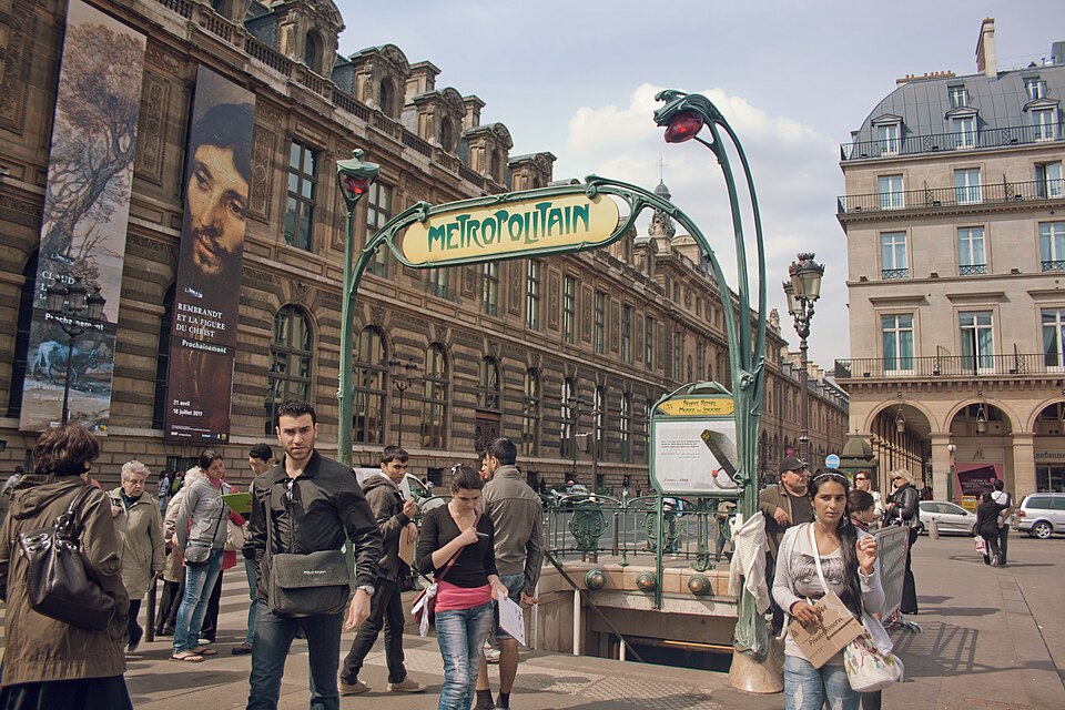 Édicule Guimard de la station Palais-Royal - Paris 1er