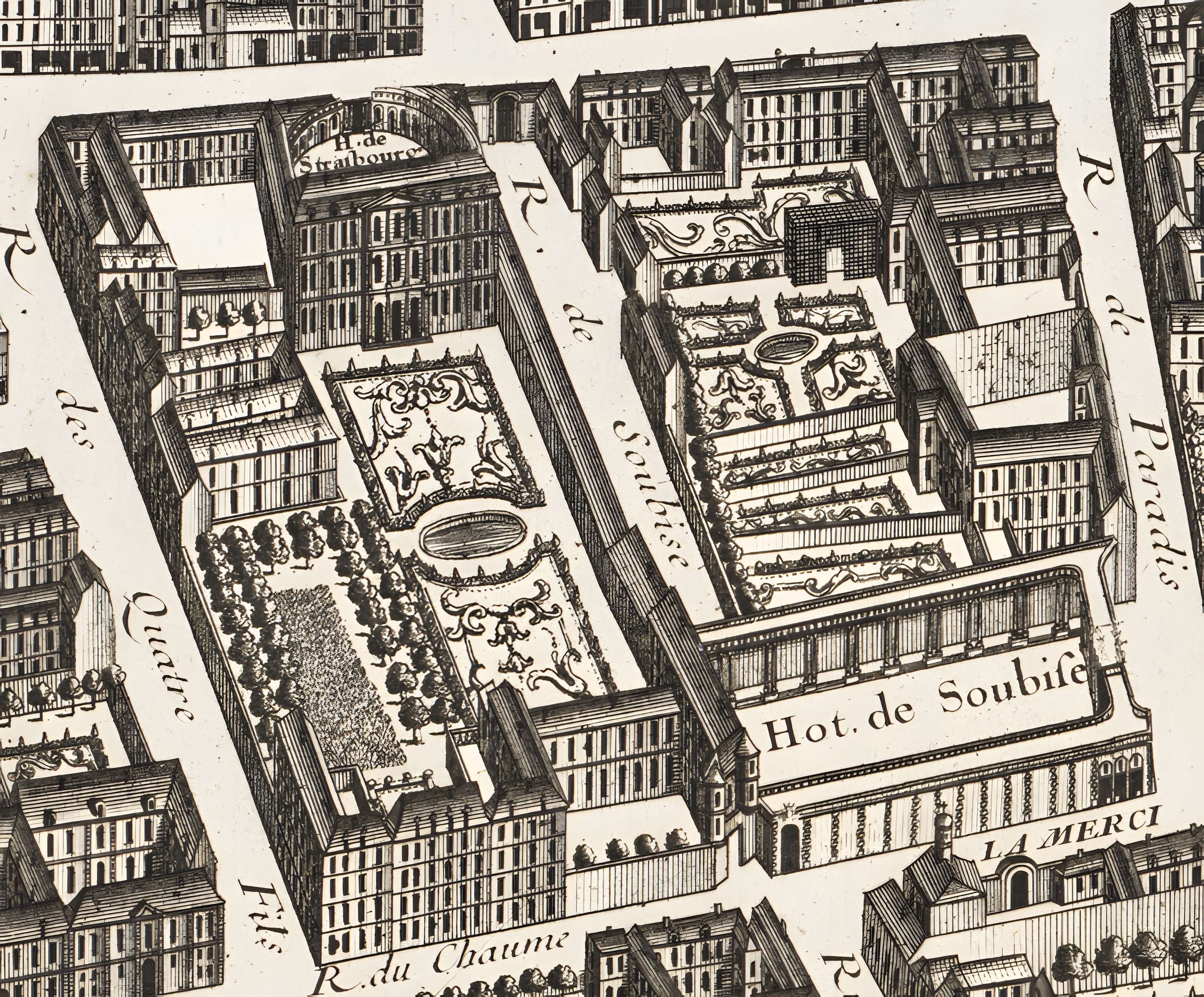 Anciens hôtels de Rohan et Soubise, actuellement Archives Nationales