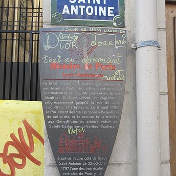 Lycée Charlemagne ancienne maison professe des Jésuites