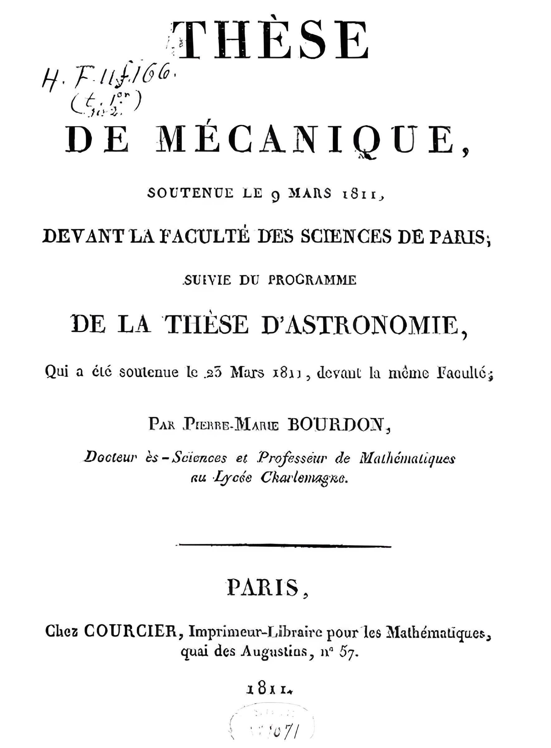 Lycée Charlemagne (ancienne maison professe des Jésuites)