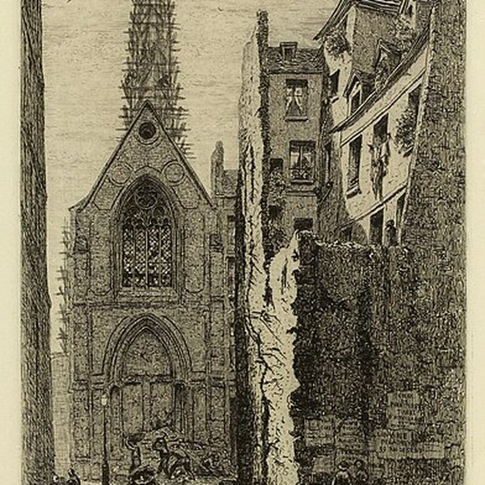 Photo de Ancien Collège des Irlandais ou Collège des Lombards, Eglise Saint-Ephrem