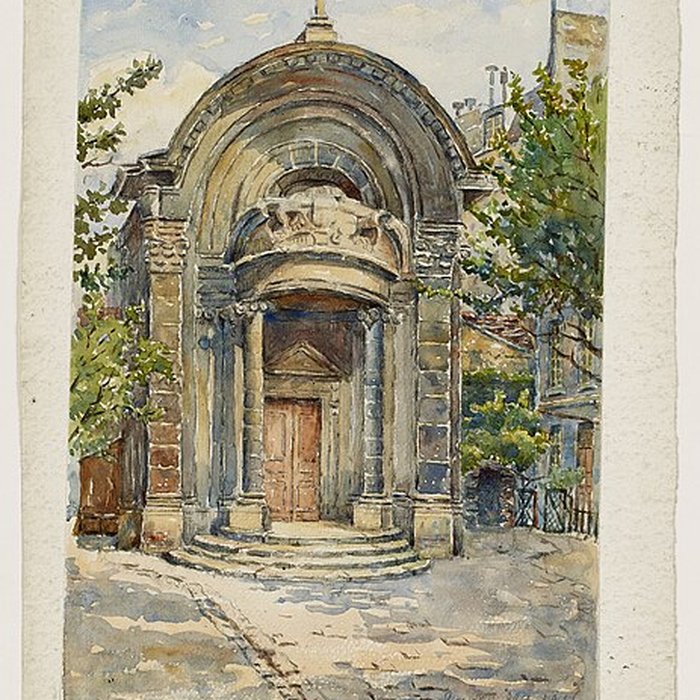 Photo de Ancien Collège des Irlandais ou Collège des Lombards, Eglise Saint-Ephrem