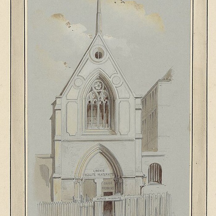 Photo de Ancien Collège des Irlandais ou Collège des Lombards, Eglise Saint-Ephrem