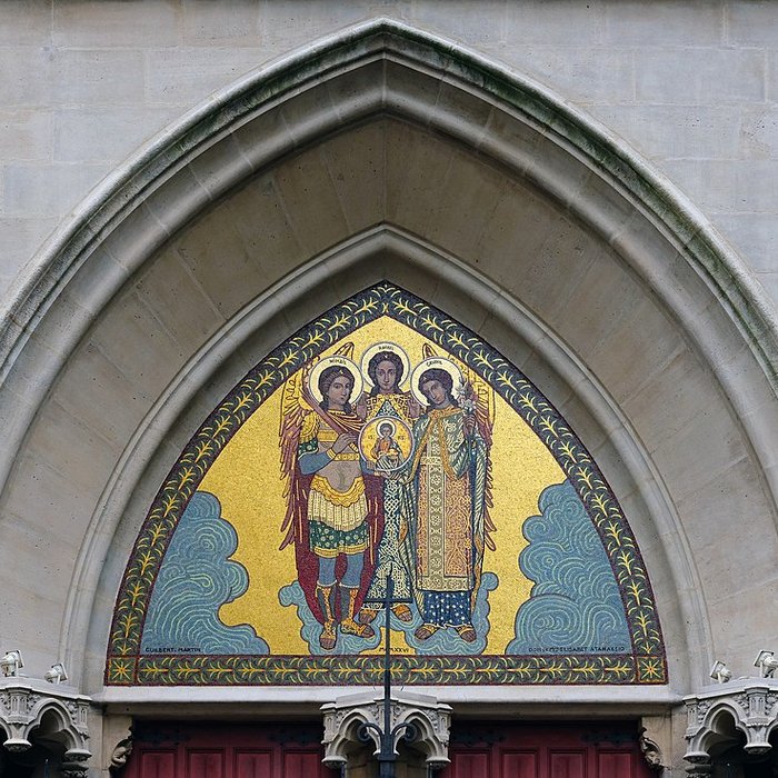 Photo de Ancien Collège des Irlandais ou Collège des Lombards, Eglise Saint-Ephrem