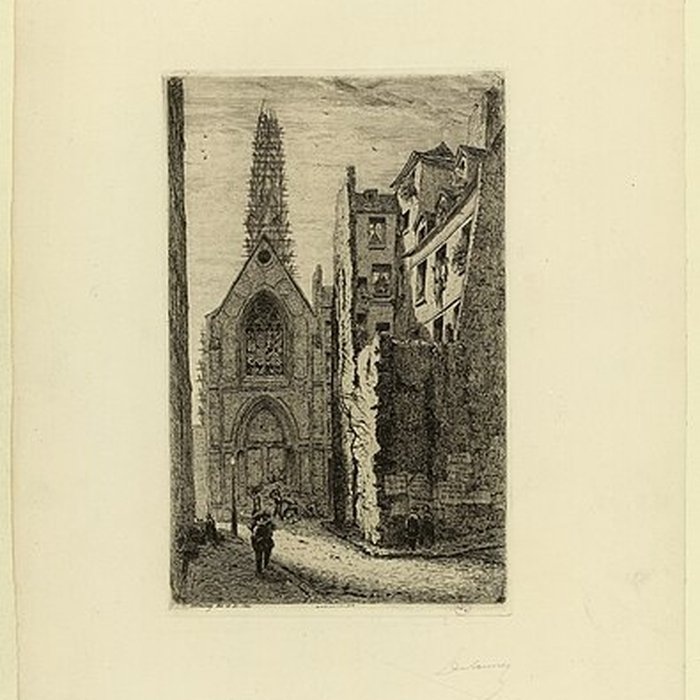 Photo de Ancien Collège des Irlandais ou Collège des Lombards, Eglise Saint-Ephrem