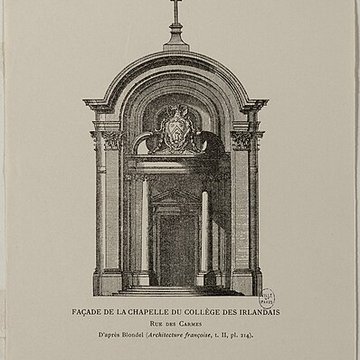 Ancien Collège des Irlandais ou Collège des Lombards, Eglise Saint-Ephrem