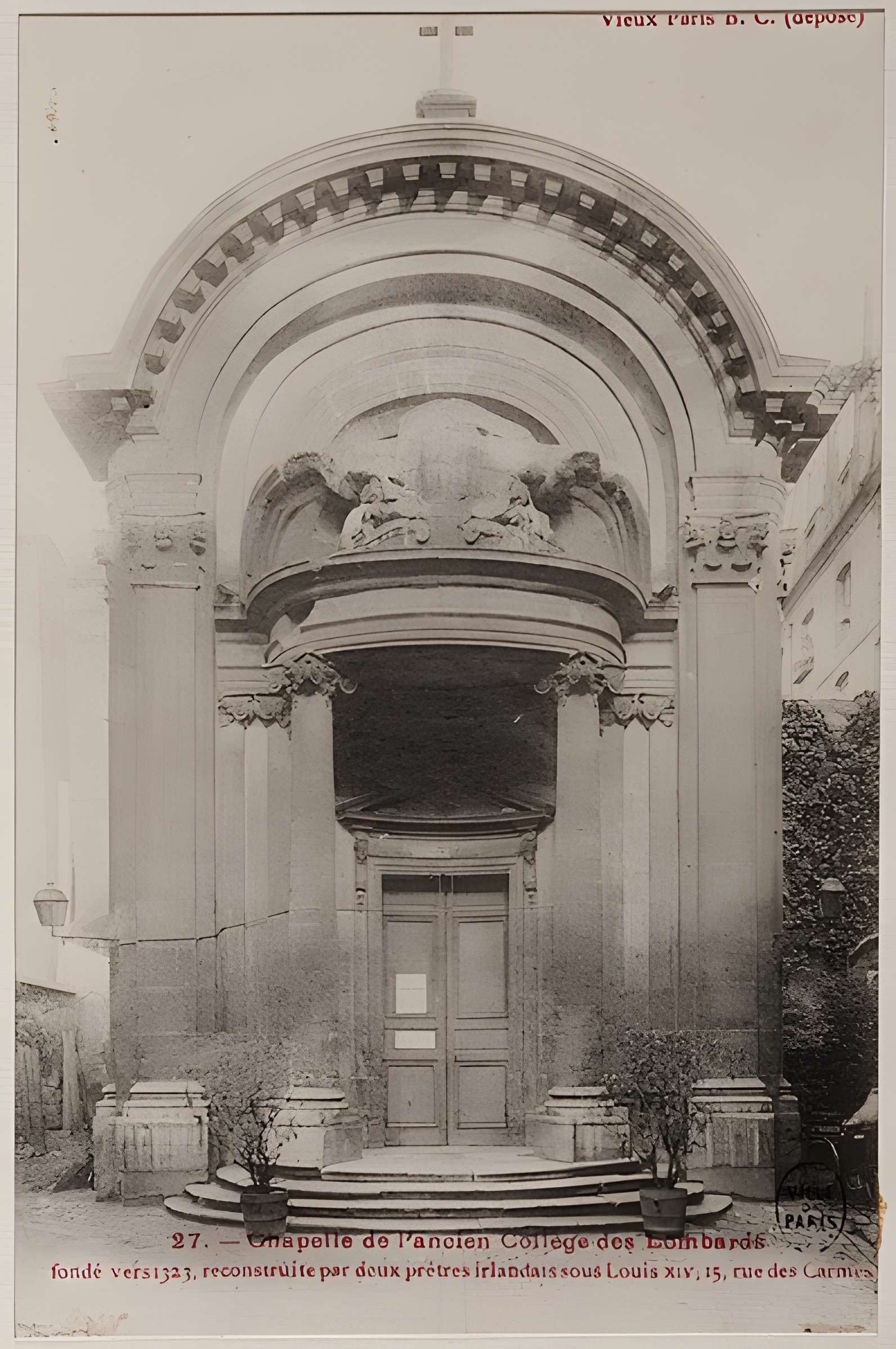 Ancien Collège des Irlandais ou Collège des Lombards, Eglise Saint-Ephrem