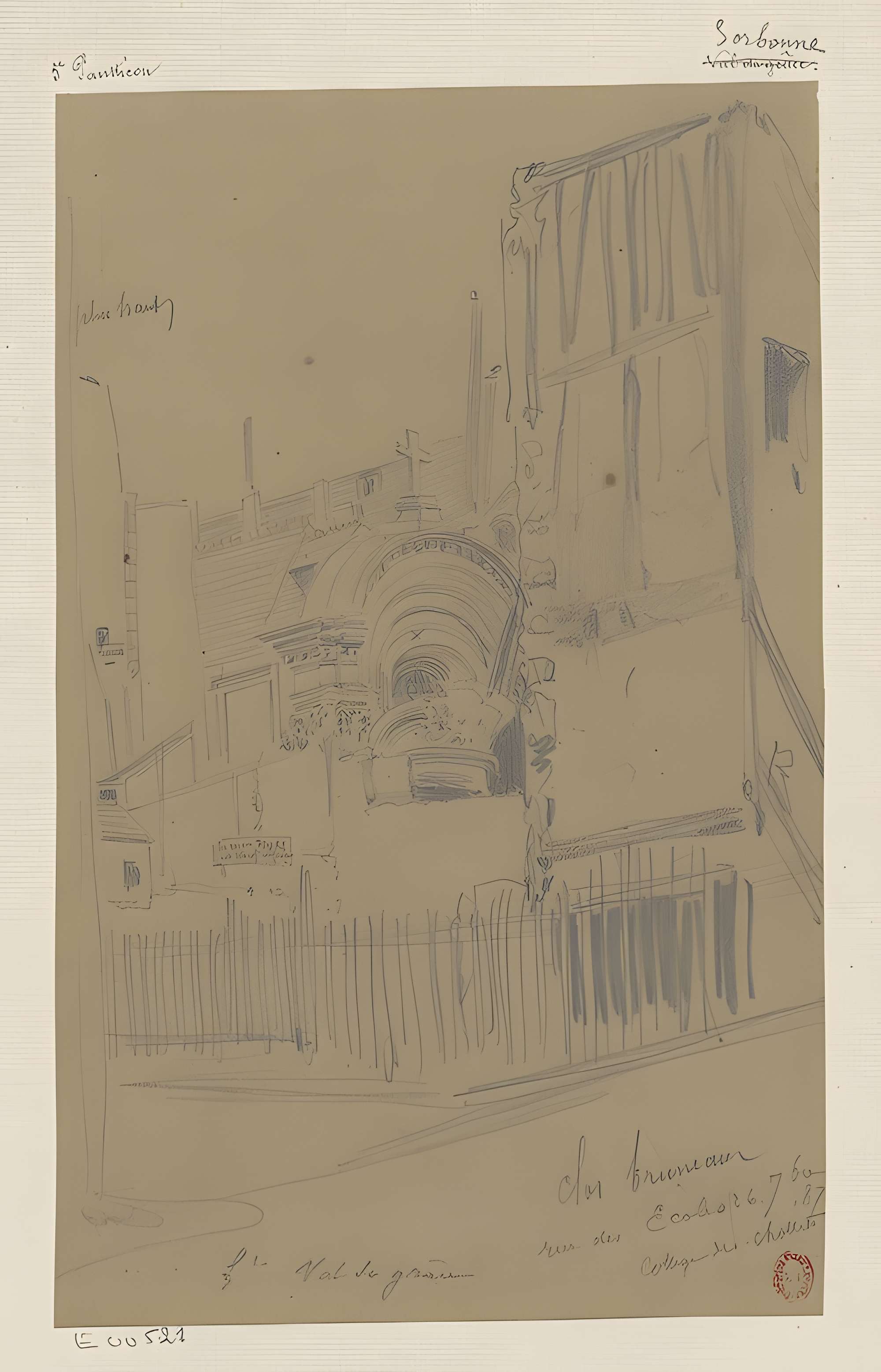 Ancien Collège des Irlandais ou Collège des Lombards, Eglise Saint-Ephrem