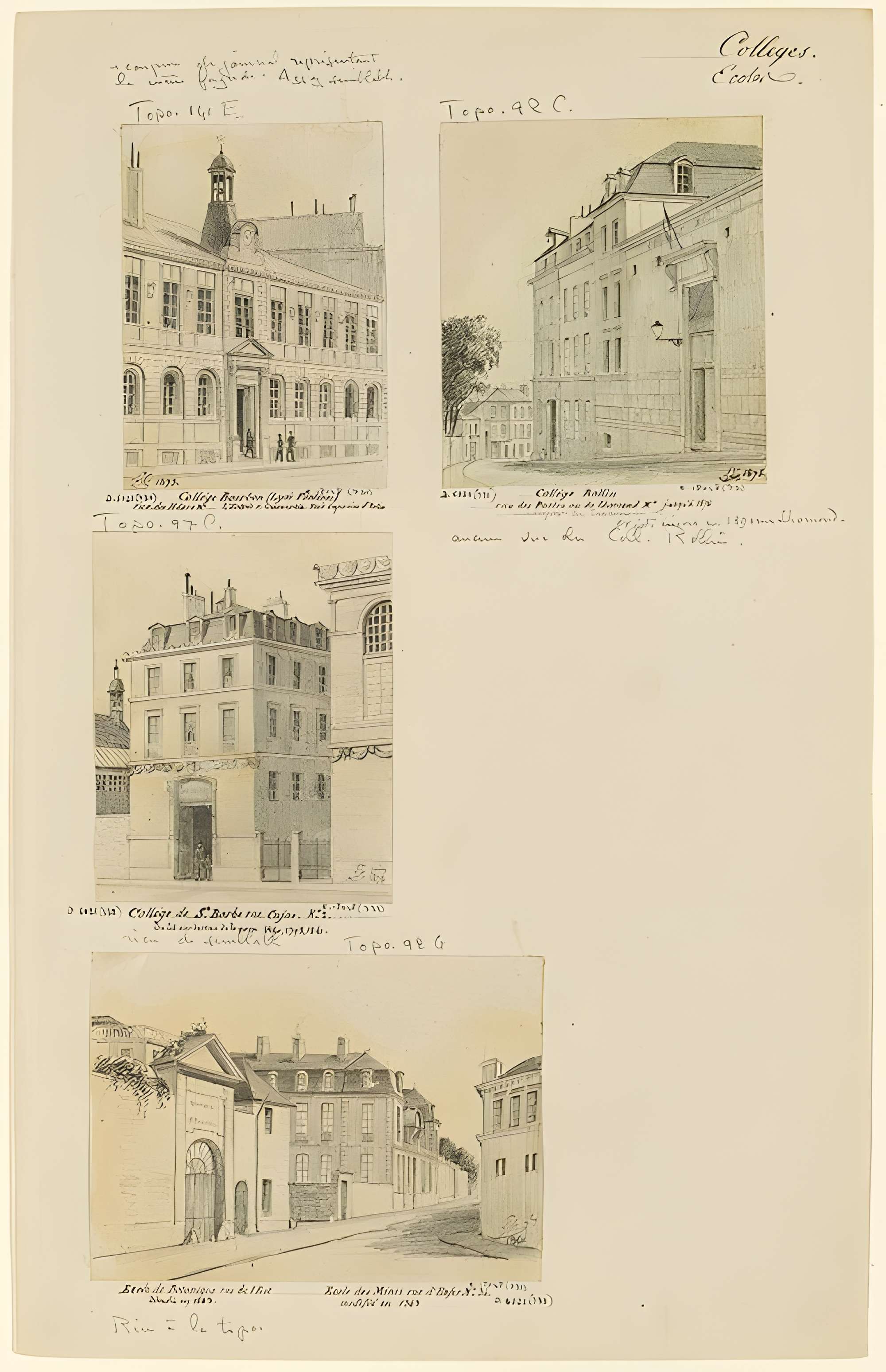 Collège Sainte-Barbe à Paris