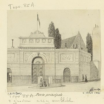 Ecole polytechnique  Voir aussi : Enceinte de Philippe-Auguste