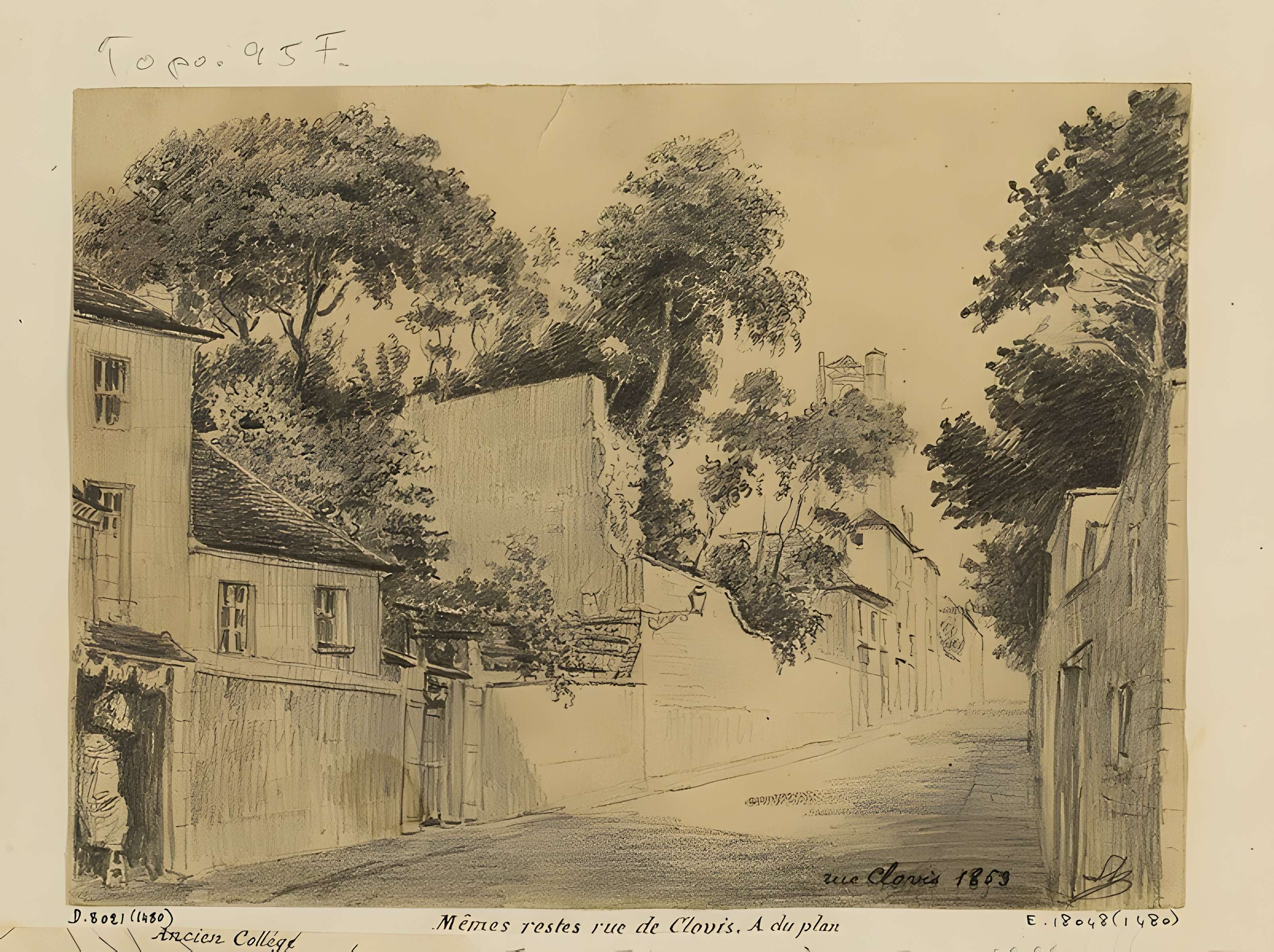 Ecole polytechnique  (Voir aussi : Enceinte de Philippe-Auguste)