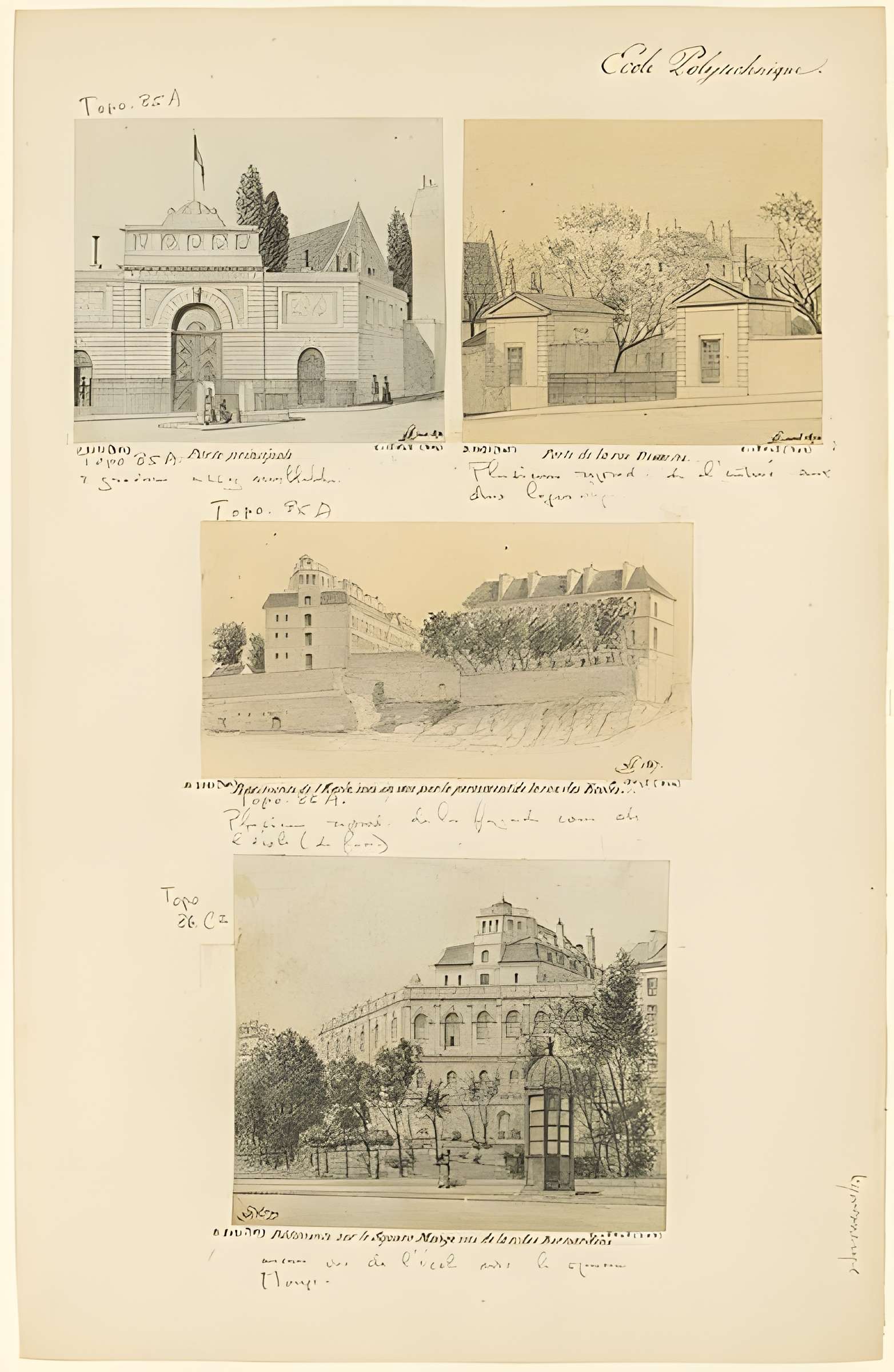 Ecole polytechnique  (Voir aussi : Enceinte de Philippe-Auguste)