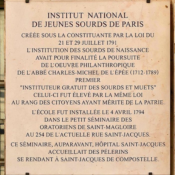 Photo de Institut national des jeunes sourds - Paris 5ème