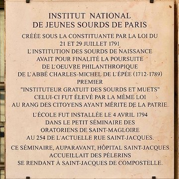 Institut national des jeunes sourds - Paris 5ème
