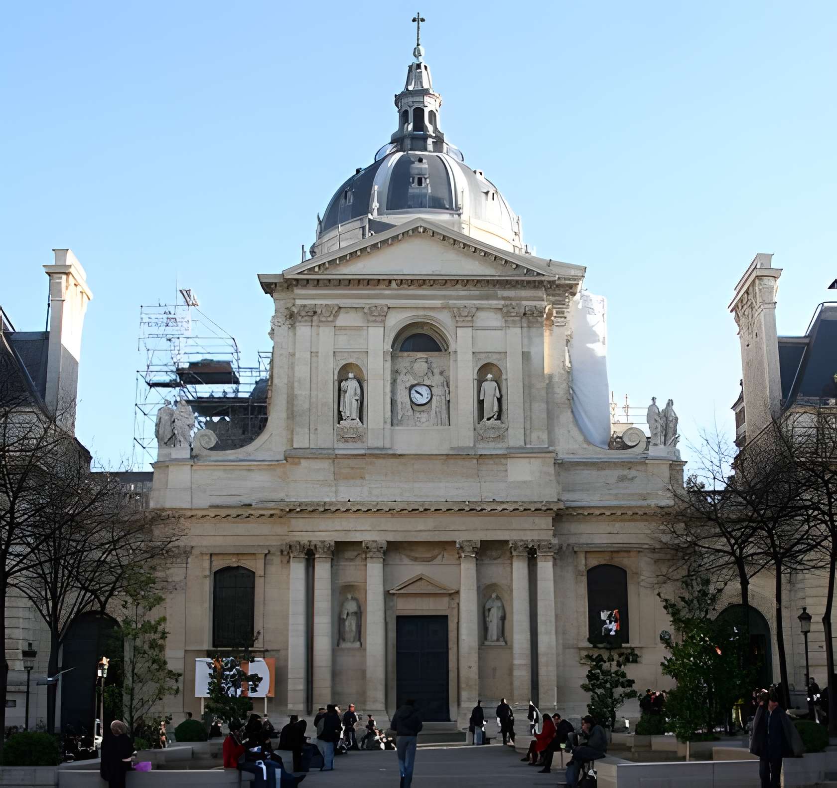 Sorbonne - Paris 5ème . Chapelle de Richelieu.