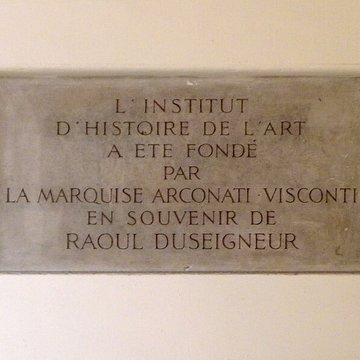 Institut dart et darchéologie à Paris