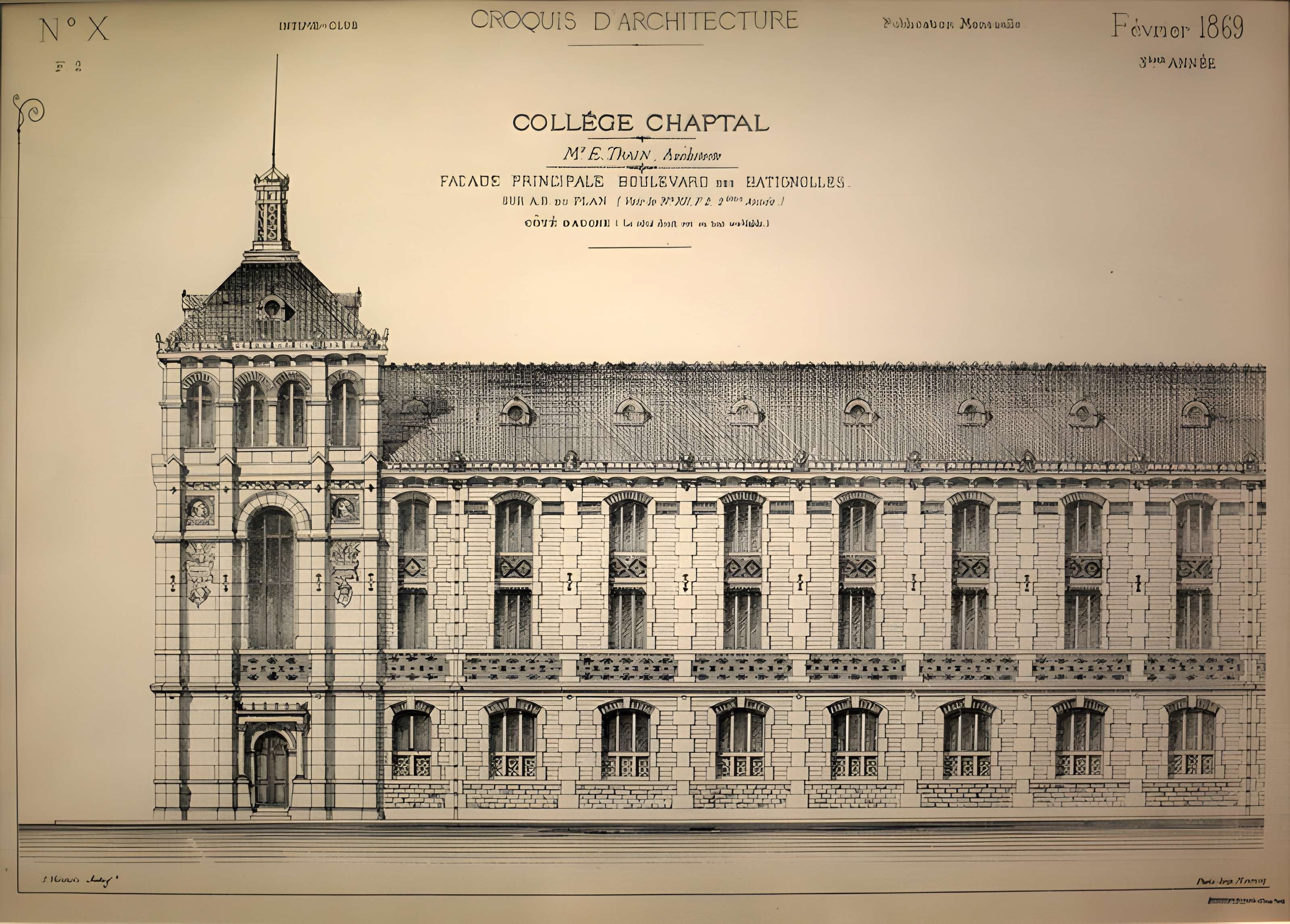Lycée Chaptal - Paris 8ème