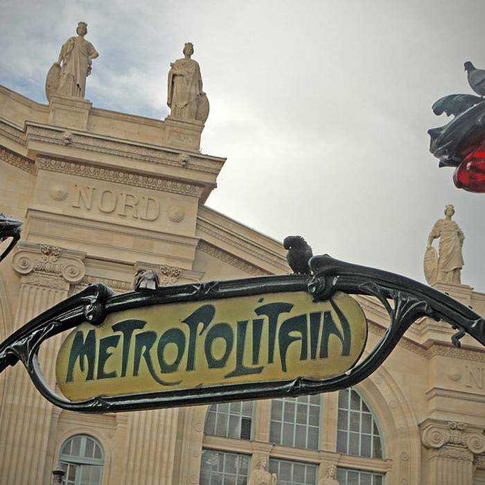 Photo de Édicule Guimard de la station Gare du Nord 12 B-D - Paris 10ème