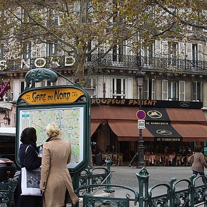 Photo de Édicule Guimard de la station Gare du Nord 12 B-D - Paris 10ème