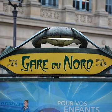 Édicule Guimard de la station Gare du Nord 12 B-D - Paris 10ème