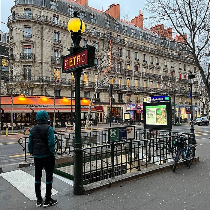 Photo de Édicule Guimard de la station République - Paris 10ème