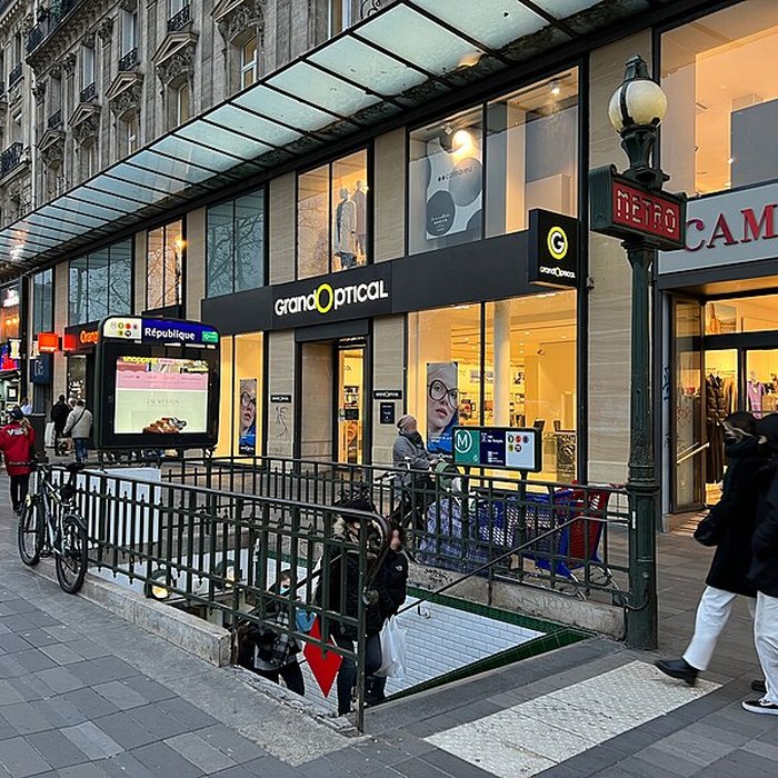 Photo de Édicule Guimard de la station République - Paris 10ème