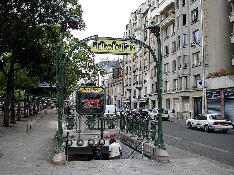 Photo de Édicule Guimard de la station Bréguet-Sabin - Paris 11ème