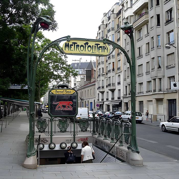 Photo de Édicule Guimard de la station Bréguet-Sabin - Paris 11ème