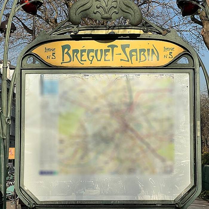 Photo de Édicule Guimard de la station Bréguet-Sabin - Paris 11ème