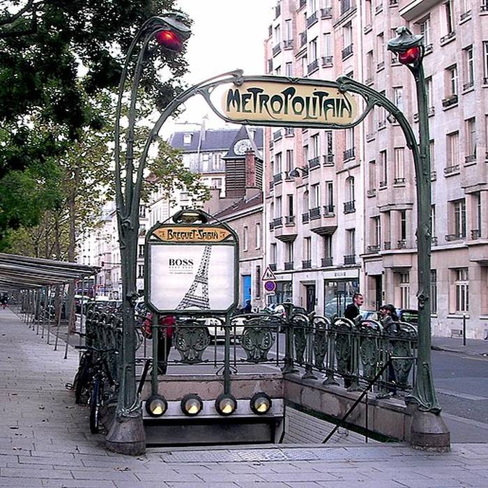 Photo de Édicule Guimard de la station Bréguet-Sabin - Paris 11ème