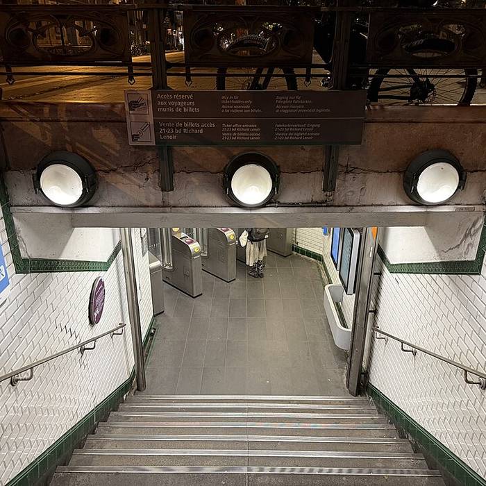 Photo de Édicule Guimard de la station Bréguet-Sabin - Paris 11ème