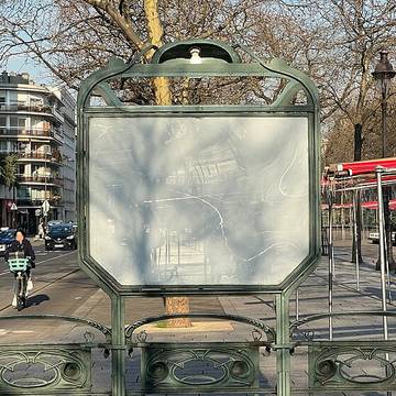 Édicule Guimard de la station Bréguet-Sabin - Paris 11ème