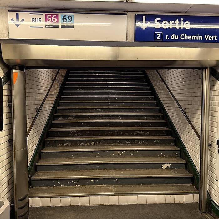 Photo de Édicule Guimard de la station Richard-Lenoir - Paris 11ème