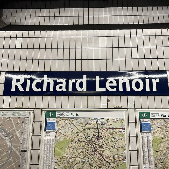 Photo de Édicule Guimard de la station Richard-Lenoir - Paris 11ème