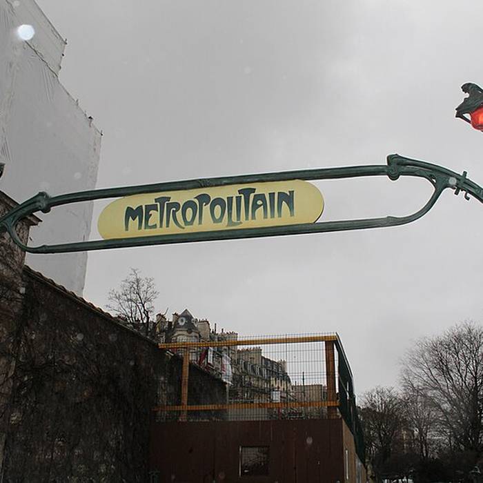 Photo de Édicule Guimard de la station Denfert-Rochereau - Paris 14ème
