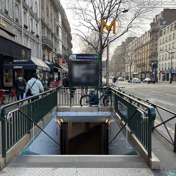 Photo de Édicule Guimard de la station Denfert-Rochereau - Paris 14ème
