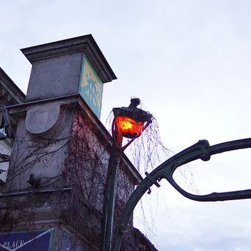 Édicule Guimard de la station Denfert-Rochereau - Paris 14ème