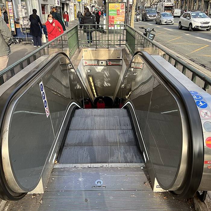 Photo de Édicule Guimard de la station Mouton-Duvernet - Paris 14ème