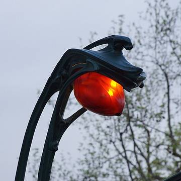 Édicule Guimard de la station Mouton-Duvernet - Paris 14ème