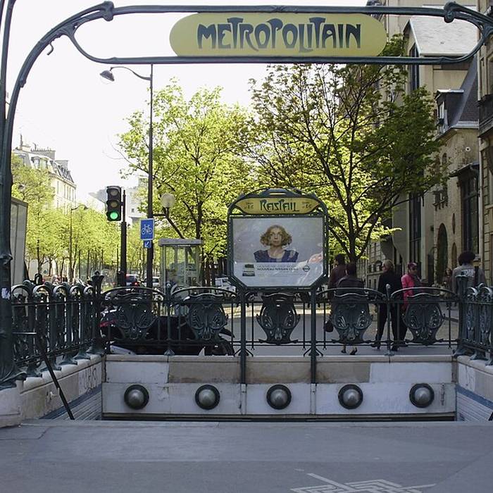 Photo de Édicule Guimard de la station Raspail - Paris 14ème