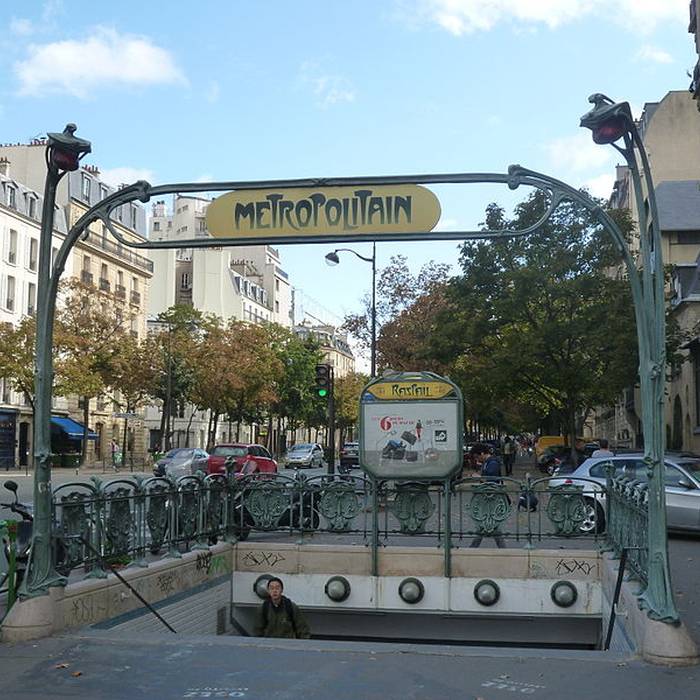Photo de Édicule Guimard de la station Raspail - Paris 14ème