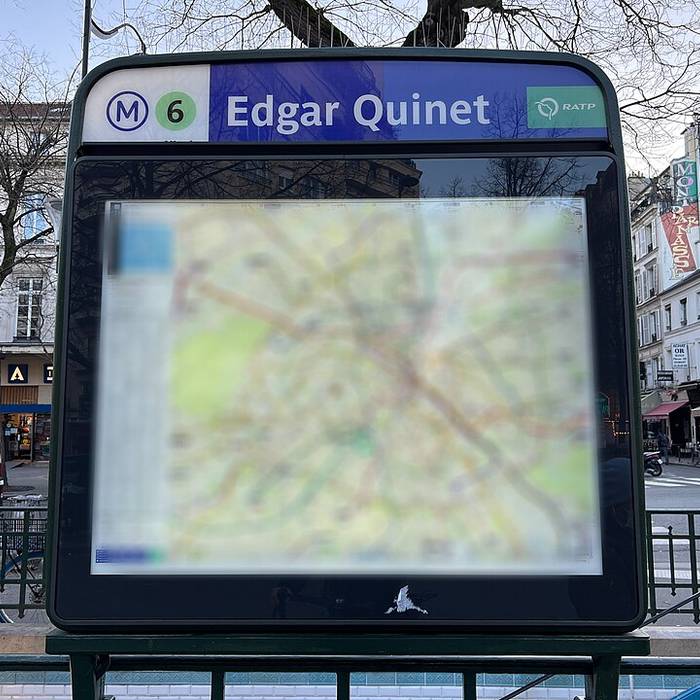 Photo de Édicule Guimard de la station Raspail - Paris 14ème