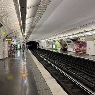 Édicule Guimard de la station Raspail - Paris 14ème