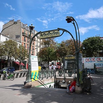 Édicule Guimard de la station Pasteur - Paris 15ème