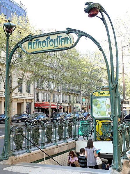 Photo de Édicule Guimard de la station Boissière - Paris 16ème